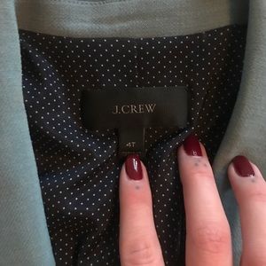 JCrew Parke Blazer in Light Blue Wool SS18